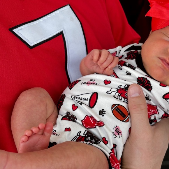 UGA bamboo onesie - Picture 2 of 2